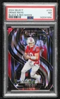 2024 Select Premier Level Black & Red Shock Prizm Drake Maye PSA 7 Rookie RC