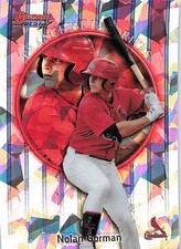 2019 Bowman's Best Nolan Gorman 1999 Franchise Favorites Refractor #99FF-NG