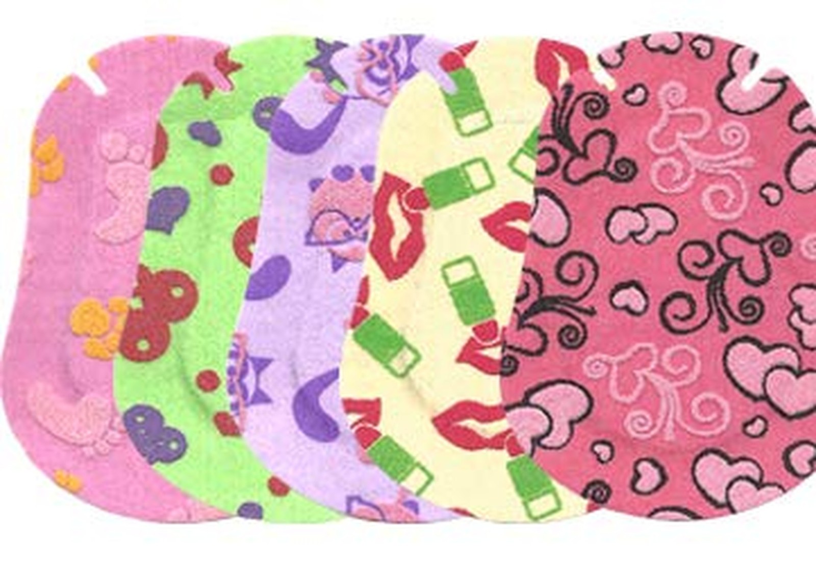 Ortopad® Soft Bamboo Girls Eye Patches, 50/Box (Junior Size, 0-2 yrs) Textu