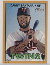 2016 Topps Heritage High Number 5/10 Danny Santana #670 2d9