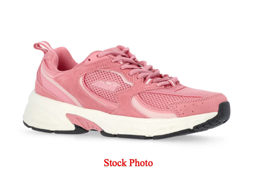 Avia Women's 5000 Performance Sneakers Size 11 Rose Suede Genuine Leather