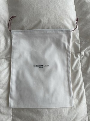 Christian Dior Paris Dust Bag/Storage/Travel/Cosmetic/Purse/Clutch/Gifr