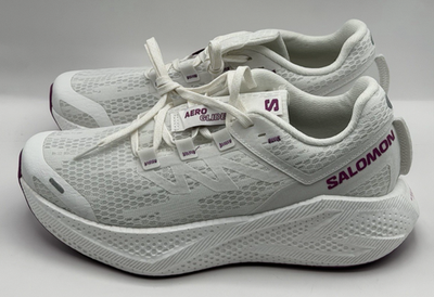 NEW Salomon Aero Glide 3 Running Shoes Men's Size 9 White