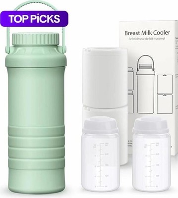 Snugtale Muttermilch Kühlflasche Tragbar 22oz Isoliert für Reisen