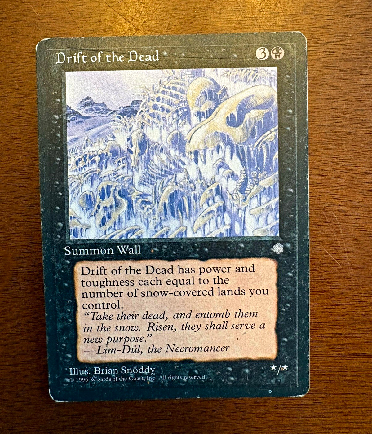 Wizards of the Coast Dance of the Dead Ice Age 1995 Regular Uncommon MTG EN #6