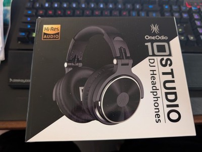 OneOdio Studio Pro 10 DJ Headphones Over-Ear, Wired, Brand New