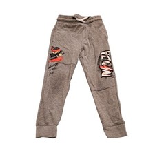 365 Kids by Garanimals Ninja Jogger Sweatpants Size 5 Gray Kids Playwear Stained