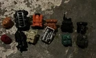 GI Joe Backpacks Accessories Lot 12 Vintage ARAH A