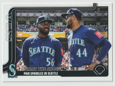 2025 Topps Update Start The Show US244 Veteran Combo Mariners