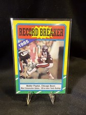 1986 Topps #7 Walter Payton   Chicago Bears