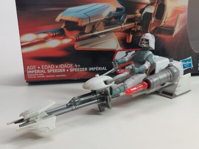 STAR WARS ROGUE ONE IMPERIAL SPEEDER w AT-DP PILOT + ACCESSORY BLASTER NEW