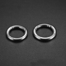 EDC Titanium Alloy Porable Keychain Ring Carabiner Key Belt Waist Hanging Buckle