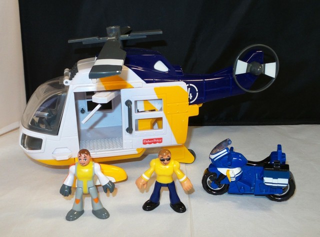imaginext rescue helicopter