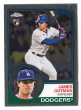 2023 Topps Chrome Lids Mitchell & Ness - 1983 Design #83-7 James Outman (RC)