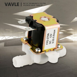 2Wege Magnetventil DC12V 1/8" Electric Solenoid Valve N/C für Wasser Luft Ventil