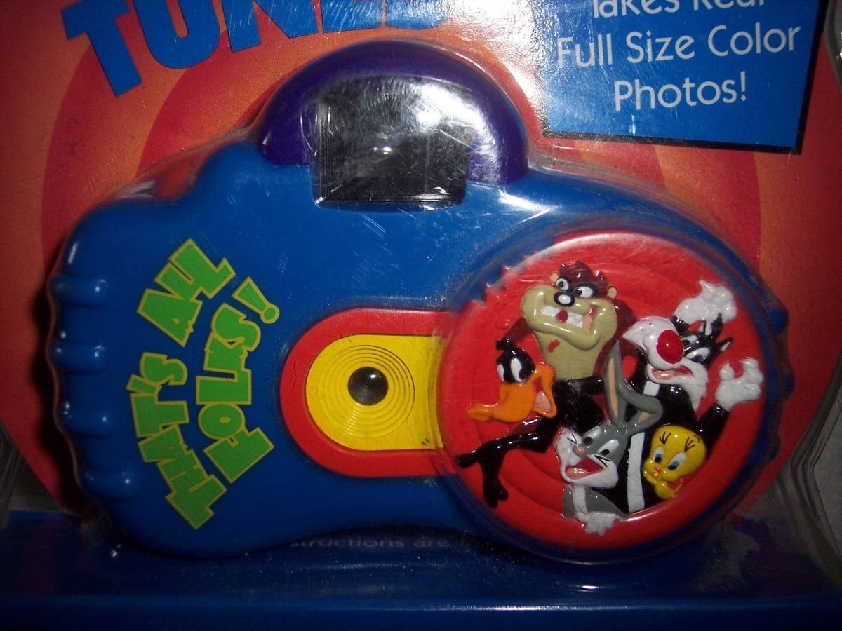 1998 LOONEY TUNES CAMERA POINT & SHOOT 110 OUTDOOR CAMERA~RARE~NEW