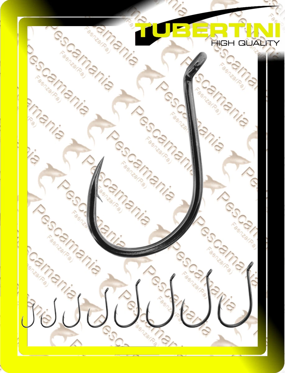 Hameçons Tubertini Série 7 Paletta Nickelés - Taille 8, Lot De 25