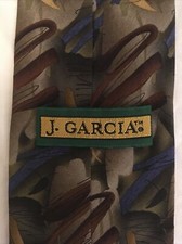 J. Garcia 100 Silk Tie Zoot Collection 15 Multicolor Abstract Free Shipping 