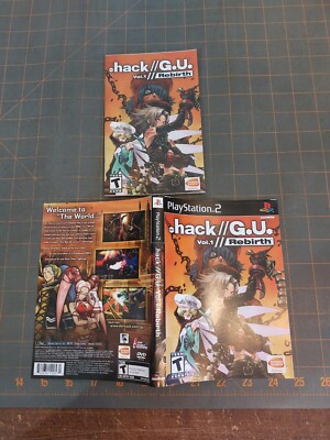 .hack G.U.: Vol. 1: Rebirth Cover Art + MANUAL Only