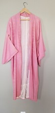 Vintage / Antique Pastel Pink Kimono Silk Robe