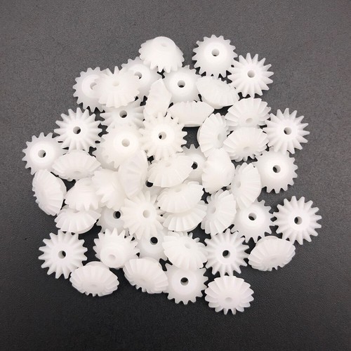 1000 Pignons Plastique 0.5 Module, 10 Dents, Alésage 2mm - Pour Modélisme, Voitures RC, Neufs Sous Sachet