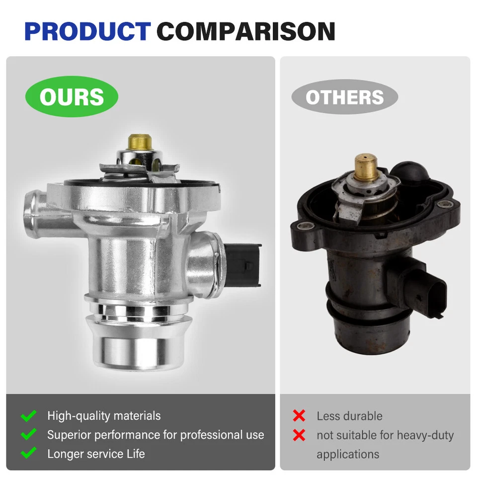 Bomba de agua con termostato para Chevy Cruze Sonic Trax Buick Encore 1,4 L AW6662 Foto 3 de 4