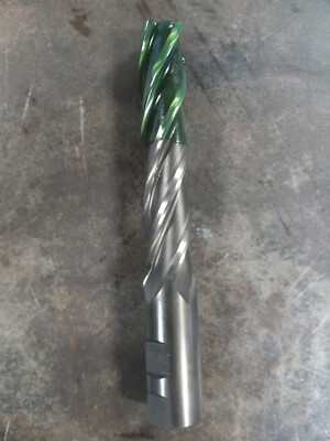  0.938'' YG1 , 4 FLUTE END MILL, M42, COL 5 , OAL 7 1/2.