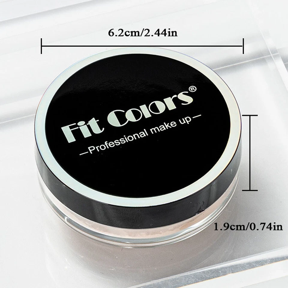 ✹Korean Loose Powder Full Brightening Concealer Mineral Face Foundation Cosmetic - Image 3 of 4