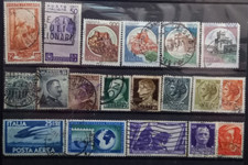 ITALY - ASSORTED STAMPS - 1906 to 1990