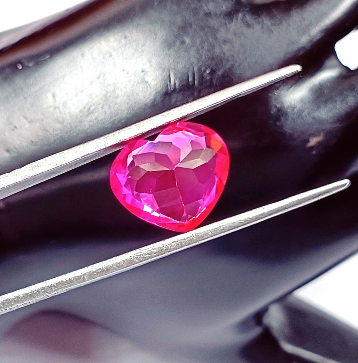 11-13Ct Natural Amazing Pink Ruby Rare Heart Shape Certified
