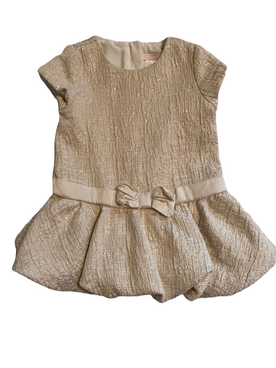 Robe Fille Janie And Jack - Taille 8 - Couleur Marine - Portée Une Fois - Occasion Très Bon état