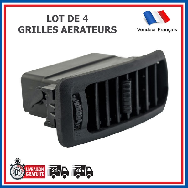4 LüFtungsgitter Luftdiffusor Vorbereitet FüR Vivaro Trafic Primastar 7701054458-image