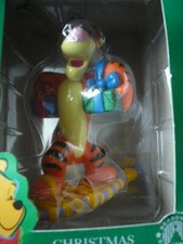 Winnie the Pooh Tigger on snowshoe ornament