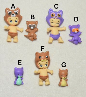 TWOZIES Season 1 Two Cheeky *NEW* You Choose! Hampsters Masked Bears Collectible