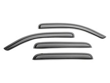 Kasei Rain Guards Window Visors TapeOn Smoke Fits 11-18 Ram 1500 Crew Cab 4-door