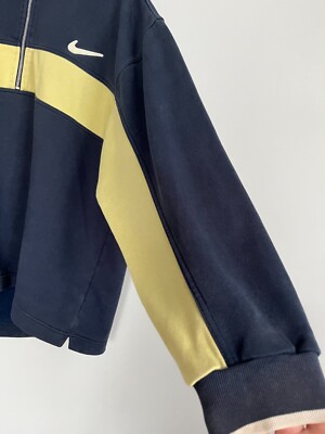 Vintage 90's Nike Half Zip 1/4 Men's XL Faded | eBay