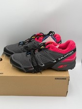 SALOMON SPEEDCROSS VARIO WOMENS GRAY/PINK TRA...
