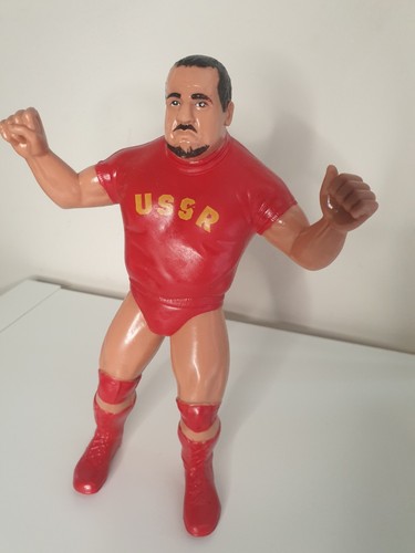 Vintage Wwf/wwe LJN Nikolai Volkoff 8inch Rubber Wrestling Action Figure - Foto 2 di 5