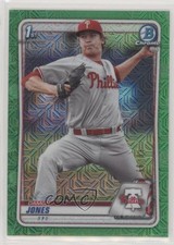 2020 Bowman Mega Box Green Mojo Refractor 56/99 Damon Jones #BCP-65 0o6v