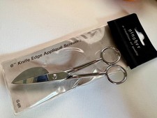 Gingher 6" Knife Edge Applique Scissors Model G-6R - ITALY