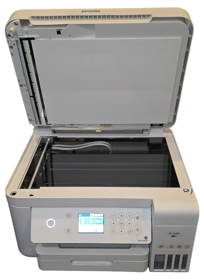 Epson EcoTank ET-3760 Wireless All-in-One Color Printer Scanner Copier–Excellent - Image 2 of 4