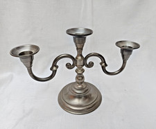 3-armiger Kerzenständer aus Zinn Kerzen Leuchter
