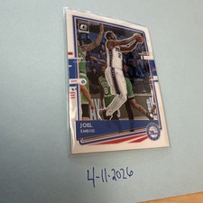 Joel Embiid - 2020-21 Donruss Optic Base Card #20 - FREE SHIPPING