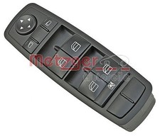 METZGER Schalter, Fensterheber Fahrerseitig, Vorne für MERCEDES-BENZ METZGER Schalter, Fensterheber Fahrerseitig, Vorne für MERCEDES-BENZ