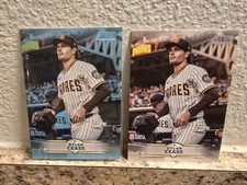 2025 Stadium Club Dylan Cease Light Blue & Base #117 Toronto Blue Jays