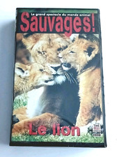 Le Lion – VHS – Documentaire animalier – Version française – Neuf sous blister