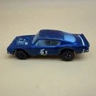 Hot Wheels Redline - 1969 Hong Kong - blue King Kuda
