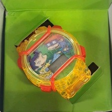 Rugrats in Paris Chatback Watch 2000 Chuckie Kimi Orange Band NIB Nickelodeon