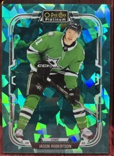 Jason Robertson /249 Turquoise Fragments 2025-26 OPC Platinum #165 Dallas Stars