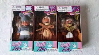 Steffi Love Toddler Halloween Dolls Lot of 3 NIB 4 in